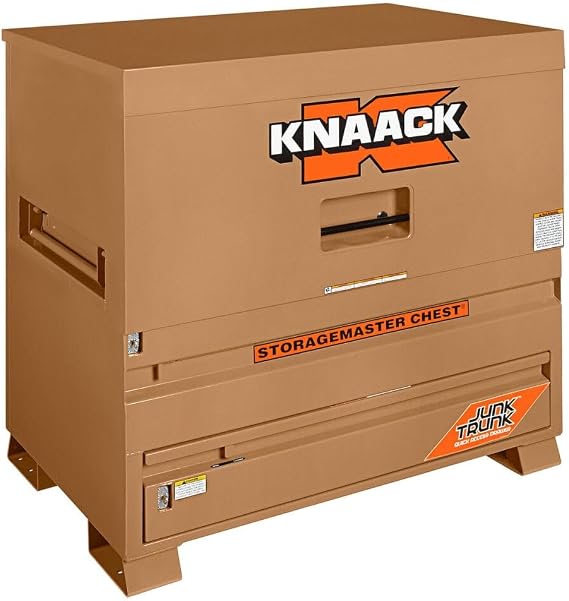 Knaack Model 79-D 36.2 Cu-Ft. Tan Steel Piano Box With Kl (Padlock)