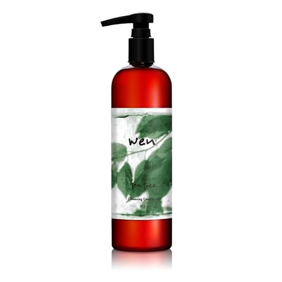 Wen Tea Tree Cleansing Conditioner for Fine, Thin, and Curly Hair - Cowash Cleansing Conditioner, Rosemary Extract, Hair Care Products - 32 Fl Oz (Pack of 1)