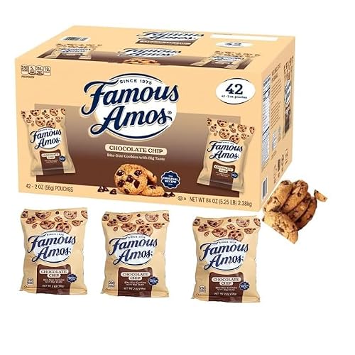 Goeshard - Chocolate Chip Cookies - 2oz Bags, Pack of 42, Chocolate Chip Cookies Individual Bags