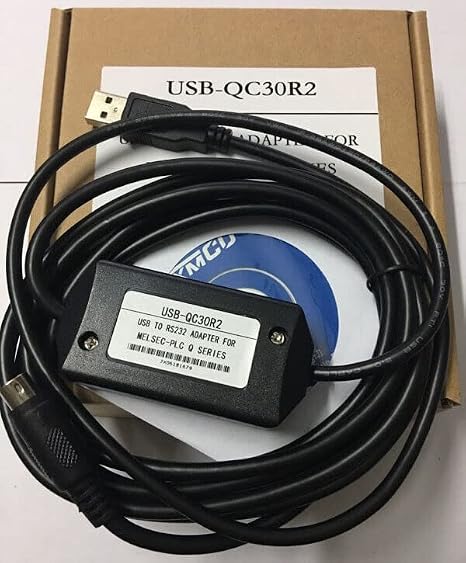 New USB-QC30R2 USB Cable for Mitsubishi Interface Programming Cable Q Series PLC