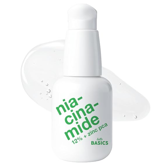 12% Niacinamide + 1% Zinc PCA Facial Serum with Hyaluronic Acid Balancing Serum for Daily Clarity & Smooth Texture Clean & Vegan 1 fl oz