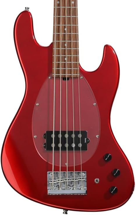 Sadowsky MetroExpress Vintage M 5-string Bass Guitar - Candy Apple Red, Morado Fingerboard