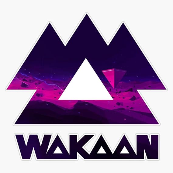 Wakaan Sticker Bumper Sticker Vinyl Decal 5"