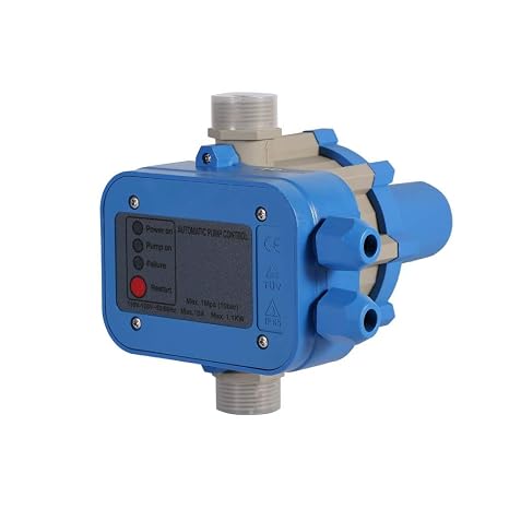 Automatic Pump Control Pressure Switch Controller 110V, 10 Bar for Well Jet Garden Pumps