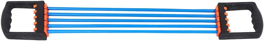 Chest Expander, Sport Chest Expander Five Rubber Chest Expander Strong Resistant Cable for Gym Fitness Sports Training