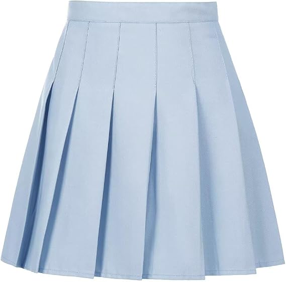Pleated Skirts for Women High Waisted Tennis Skort JK Style Casual Skirt