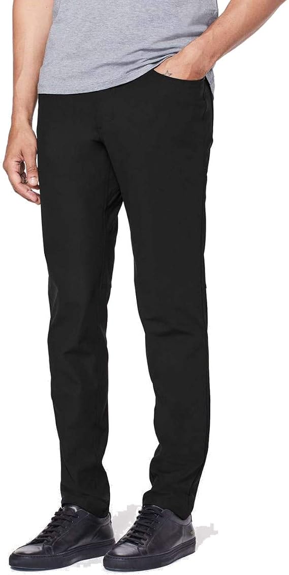 lululemon ABC Pant Slim Warpstreme 34" (Black, 36)