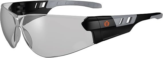 Ergodyne Skullerz SAGA Frameless Safety Glasses, Anti Fog Indoor/Outdoor Lens