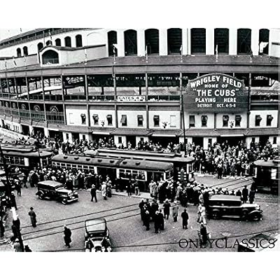 Schneider Electric 1927 WRIGLEY FIELD HOME OF THE CHICAGO CUBS BASEBALL TEAM 8X10 PHOTO STADIUM