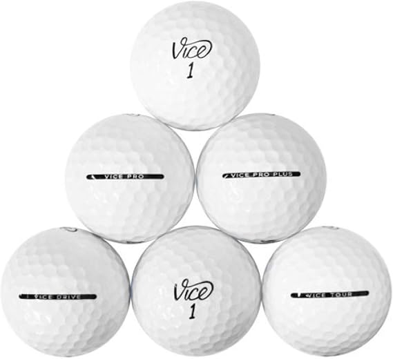 Vice Mix Golf Balls Near Mint