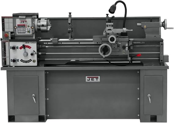 JET 13" x 40" Belt Drive Bench Lathe with Stand, 2 HP, 1Ph 230V (Model BDB-1340A)