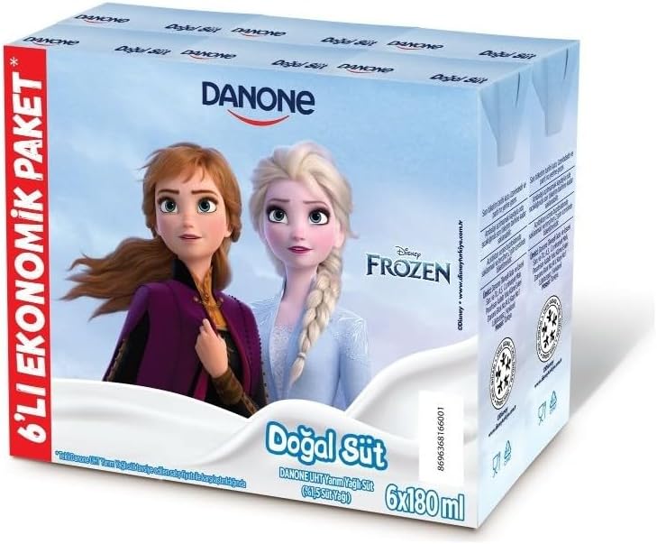Danone Disney Yarım Yağlı Süt 6X180 ML