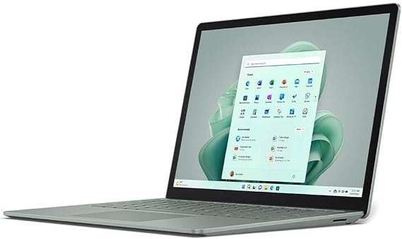 Microsoft Surface Laptop 5 13.5" Touchscreen Notebook - 2256 x 1504 - Intel Core i7 12th Gen i7-1265U - Intel Evo Platform - 16 GB Total RAM - 512 GB SSD - Sage