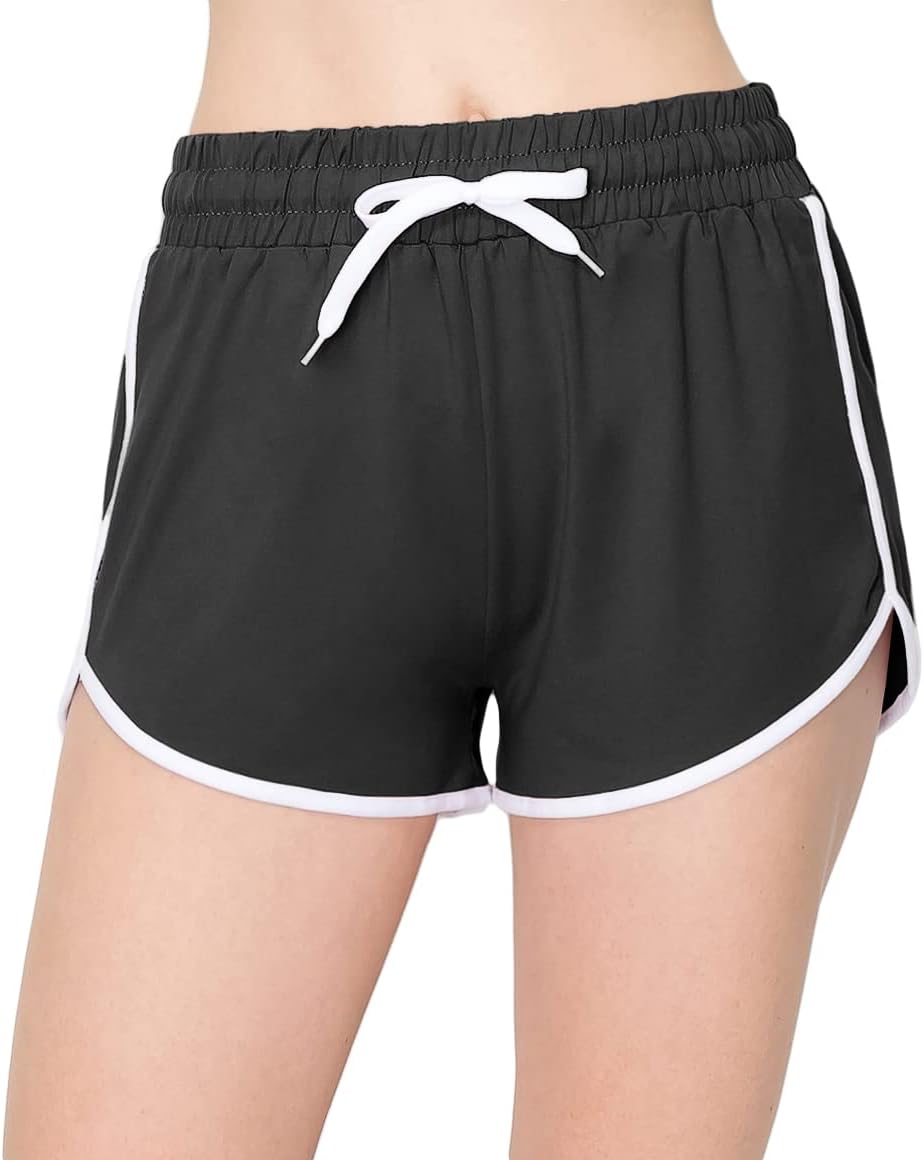 ALWAYS Soft Comfort Lounge Shorts - Super Soft Straight Dolphin Pants Elastic Stretch