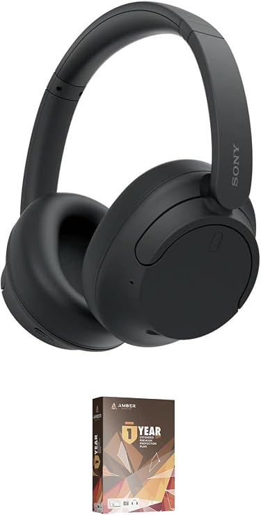 Sony WH-CH720N-BLACK Ek 1 Yıl Kapsama Alanı ile Hızlı Şarjlı Gürültü Önleyici Kulaklıklar (2023)