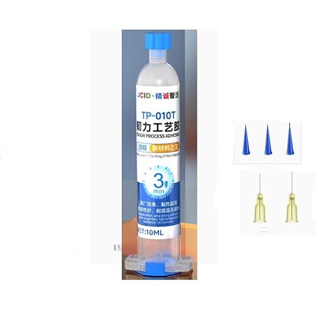 Hailue 1Pcs JCID TP-010T.Lntelligent Selection of Tough Process Screen Bracket Adhesive PP Adhesive Mobile Phone Repair Glue.Transparent.10ML,Mobile Phone Repair Tools