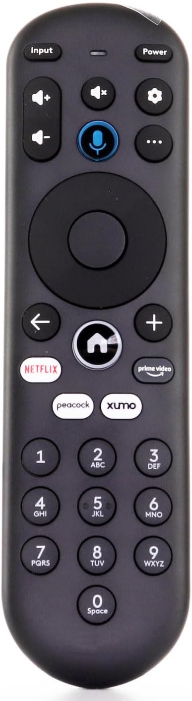 Xumo XiOne Stream Box/XClass TV Remote Control with Voice for XiOne