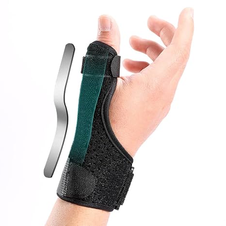 SUJAYU Thumb Spica Splint Right Hand & Left Hand, Thumb Brace Wrist Brace Hand Brace Trigger Thumb Splint, Wrist Brace for Carpal Tunnel, Wrist Brace with Thumb Support Thumb Spica Brace