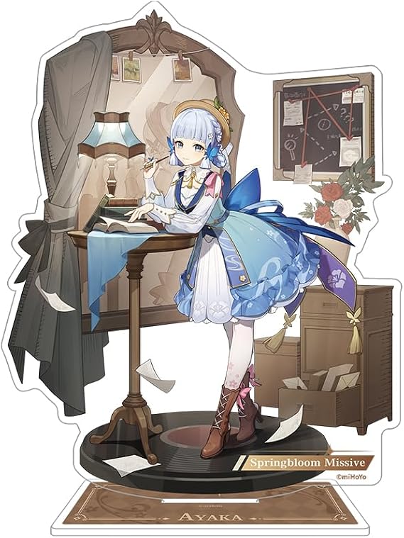 GENSHIN IMPACT Teyvat Style Series Stand - Springbloom Missive Kamisato Ayaka