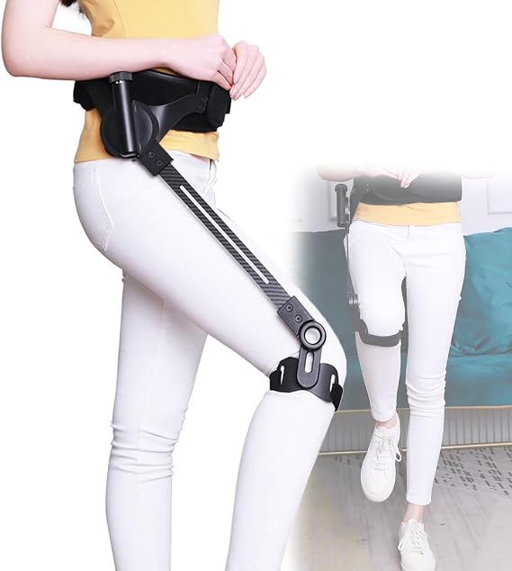 Bionic Leg Walker Aid for Seniors - Mobility Support Device for Lower Limb Stability & Exercise, Single Leg Assistance for Enhanced Walking Independence
