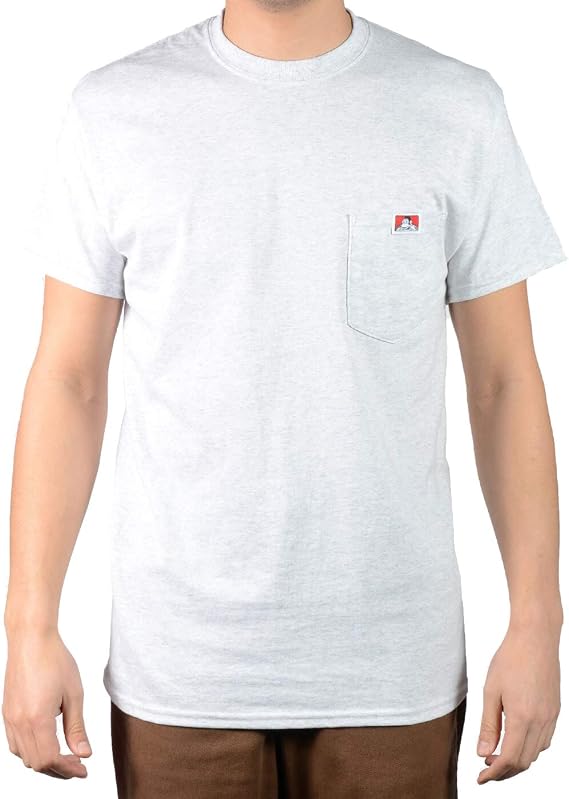 Ben Davis Men's Short Sleeve Heavyweight Pocket T-Shirt