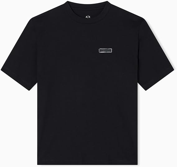 Armani Exchange Men's Rectangle Back Logo Tee