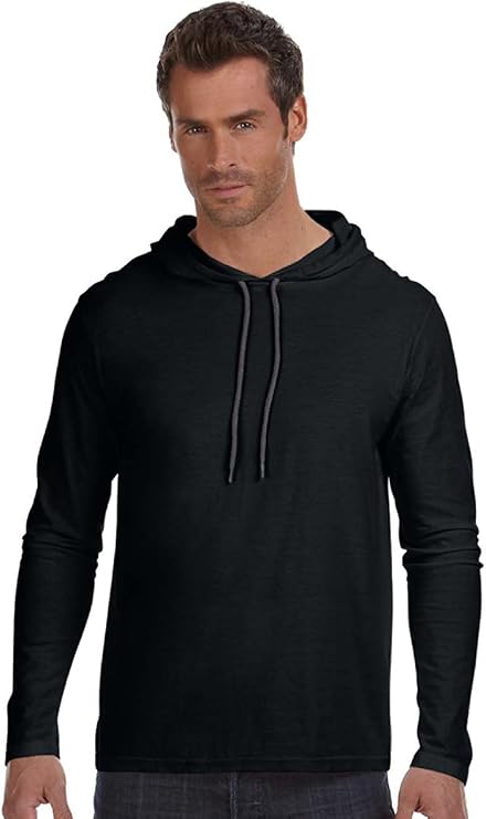 Gildan - Softstyle Lightweight Hooded Long Sleeve T-Shirt - 987