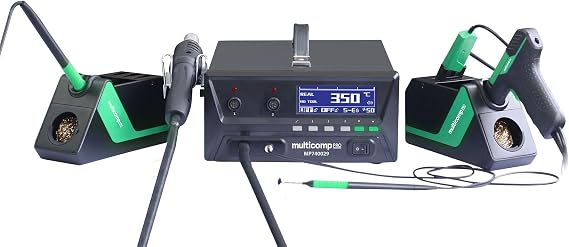 Multicomp Pro Soldering Rework Station, 4-in-1, 900W, ESD Safe