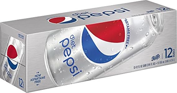 Diet Pepsi, 12-Ounce Cans (Pack of 24)