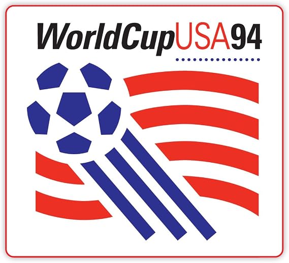 USA 1994 world cup sticker decal 4" x 4"