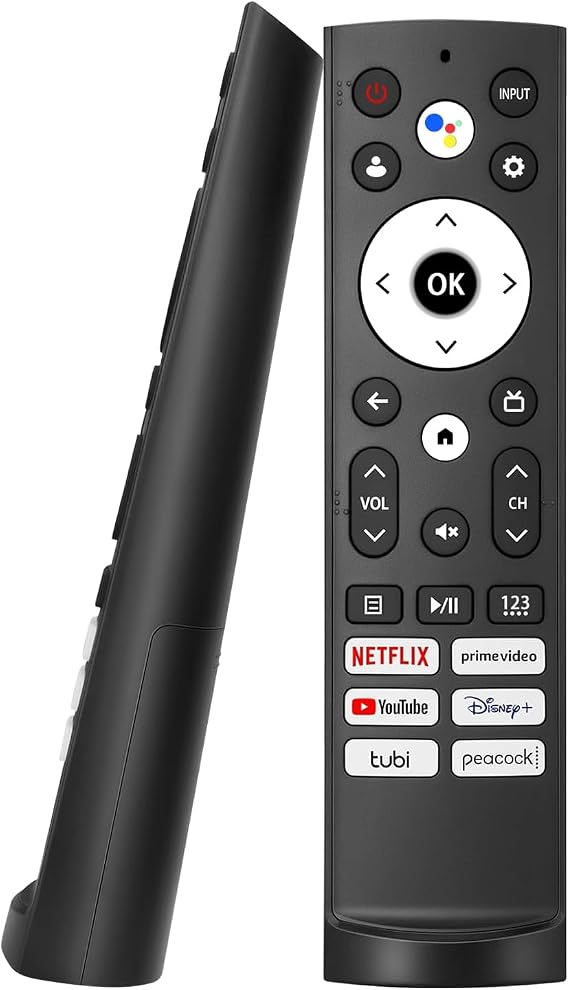 Voice Replacement Remote Control for Hisense Smart Google TV,for Hisense Android/Google Smart TV Remote,with Voice Function