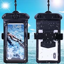 Case Cover, Compatible with Nokia 8 Sirocco Black Waterproof Pouch Dry Bag (Not Screen Protector Film)