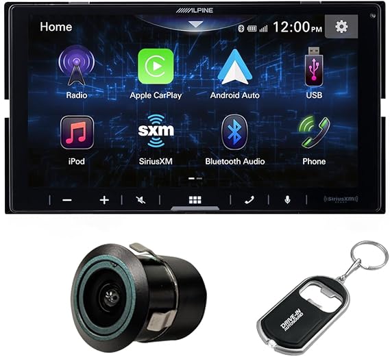 Alpine iLX-W670 7 Shallow-Chassis Digital Multimedia Receiver with Backup Bullet Camera