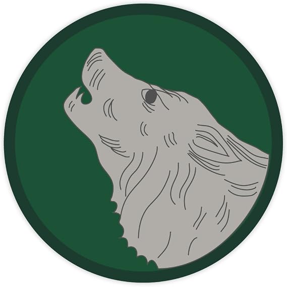 104th Infantry Division Timberwolf Division sticker decal 4" x 4"