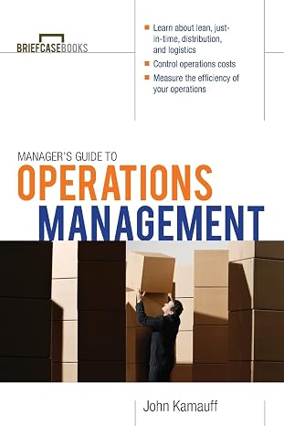 Manager's Guide to Operations Management (Briefcase Books (Paperback))