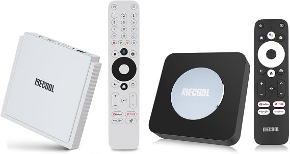 Android TV Box 11.0, MECOOL KM2 Plus Deluxe Smart TV Box 4GB 32GB and Android 11.0 TV Box, MECOOL KM2 Plus 2GB 16GB Smart TV Box Bundle
