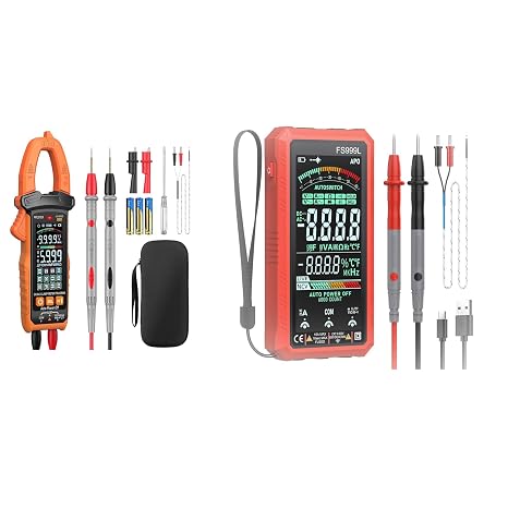600A Digital Clamp Meter - 6000 Count Smart Multimeter