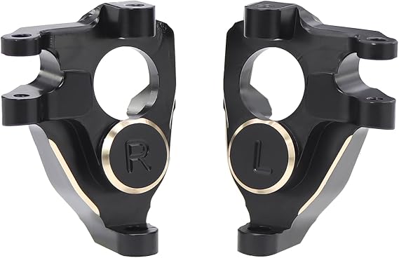 Black Coating Brass Counterweights Knuckle Weight for 1/10 Vanquish VS4-10 Phoenix F10 Portal Axle Lower COG RC Crawler Upgrade