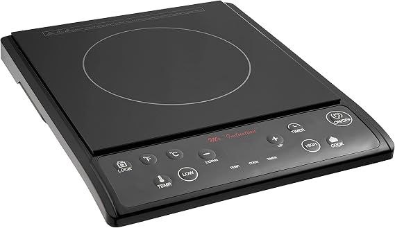 SPT 1300-Watt Induction Cooktop, Black