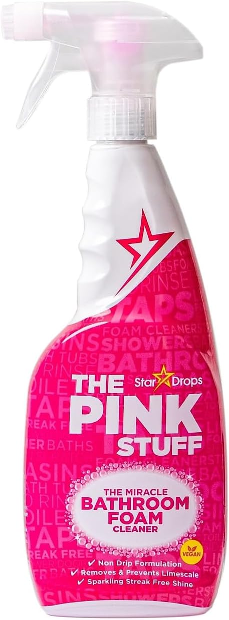 The Pink Stuff The Miracle Bathroom Foam Cleaner