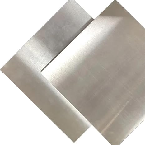 2pcs 99.9% Pure Iron Sheet Plate A3 3.9"x3.9"(100x100mm) Thickness 24Gauge(0.5mm) Iron Plates for School Scientific Experiment Research