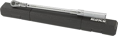 Klutch Flex Head Torque Wrench - 38in.-Drive