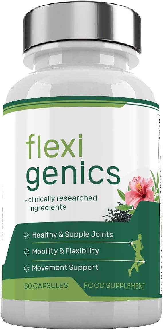 Flexigenics Capsules Natural Joint Support 1 Month Supply SUPPSKO NEEDS