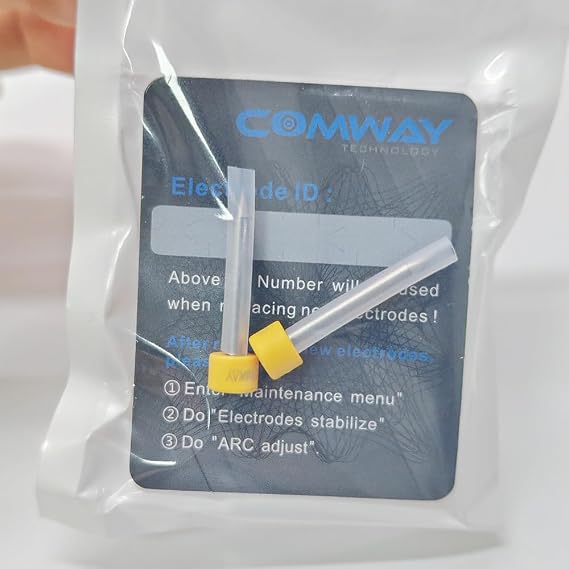 COMWAY CE-03-Y Electrode Rod for A3 A4 C5 C6 C8 C9 C10 Optical Fiber Fusion Splicer Electrodes