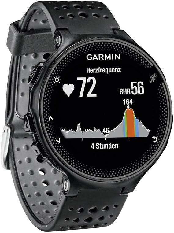 Garmin 010-03717-55 Forerunner 235 with Wrist Based Heart Rate Monitoring, Black/Gray