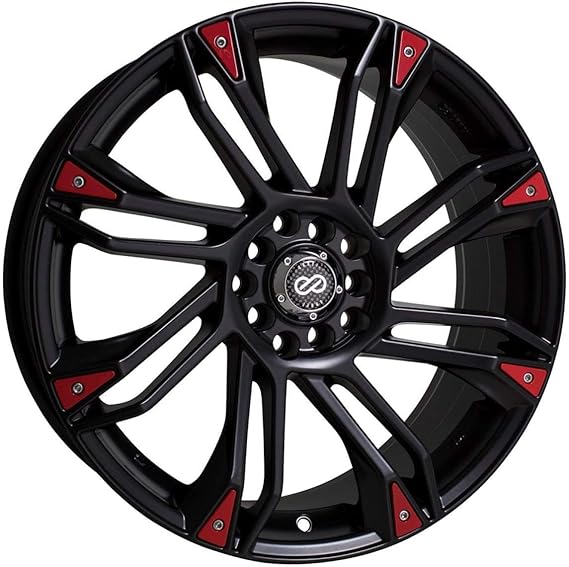 Enkei 448-875-0142BK GW8 Performance Wheel 18x7.5 +42 4x100/114.3 Black Paint
