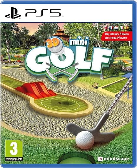 PlayStation 3D Mini Golf Remastered - For Playstation 5 (EU Version)