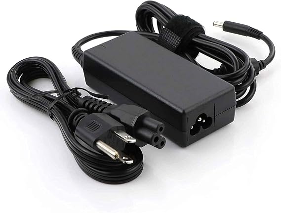 65W 45W Charger for Dell Latitude 7212 Rugged Extreme Tablet T03H T03H002 LA65NS2-01 LA45NM140 19.5V 3.34A 2.31A 4.5mm Tip Power Supply Adapter Cord