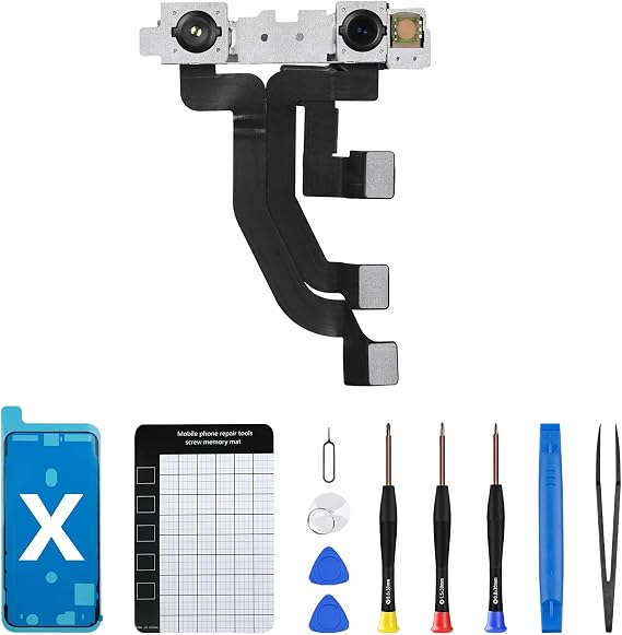 for iPhone X 10 Front Camera Replacement Flex Cable Connector OEM