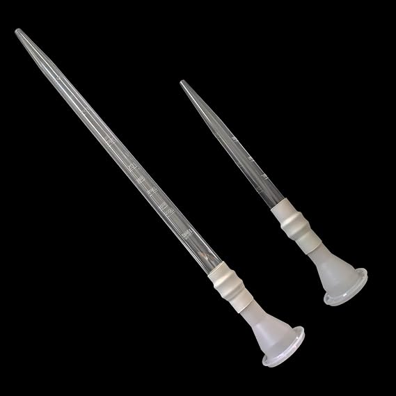 2 PCS DIY Long Sausage Nozzles,18.5 inches long (white) | Caulking Nozzle for Sausage Caulking Gun,Long Sausage Nozzle,Reusable Caulk Nozzle Applicator
